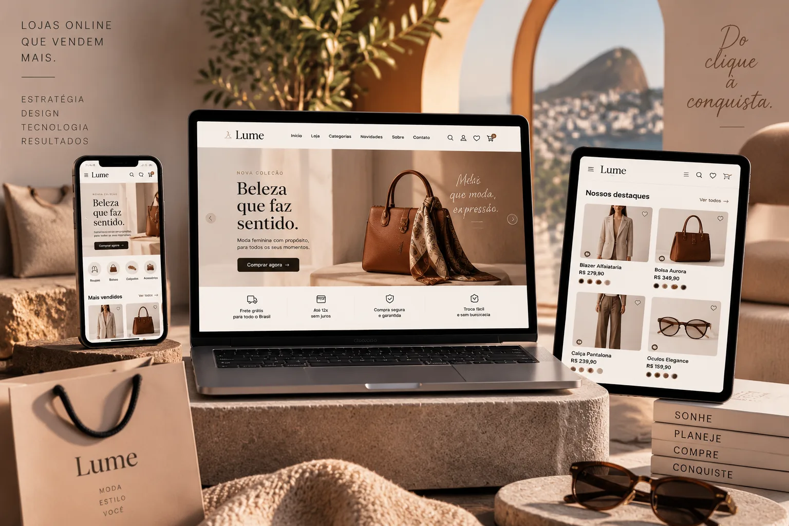 Prévia do site — Loja online
